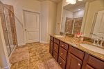 Large bathroom for king suite